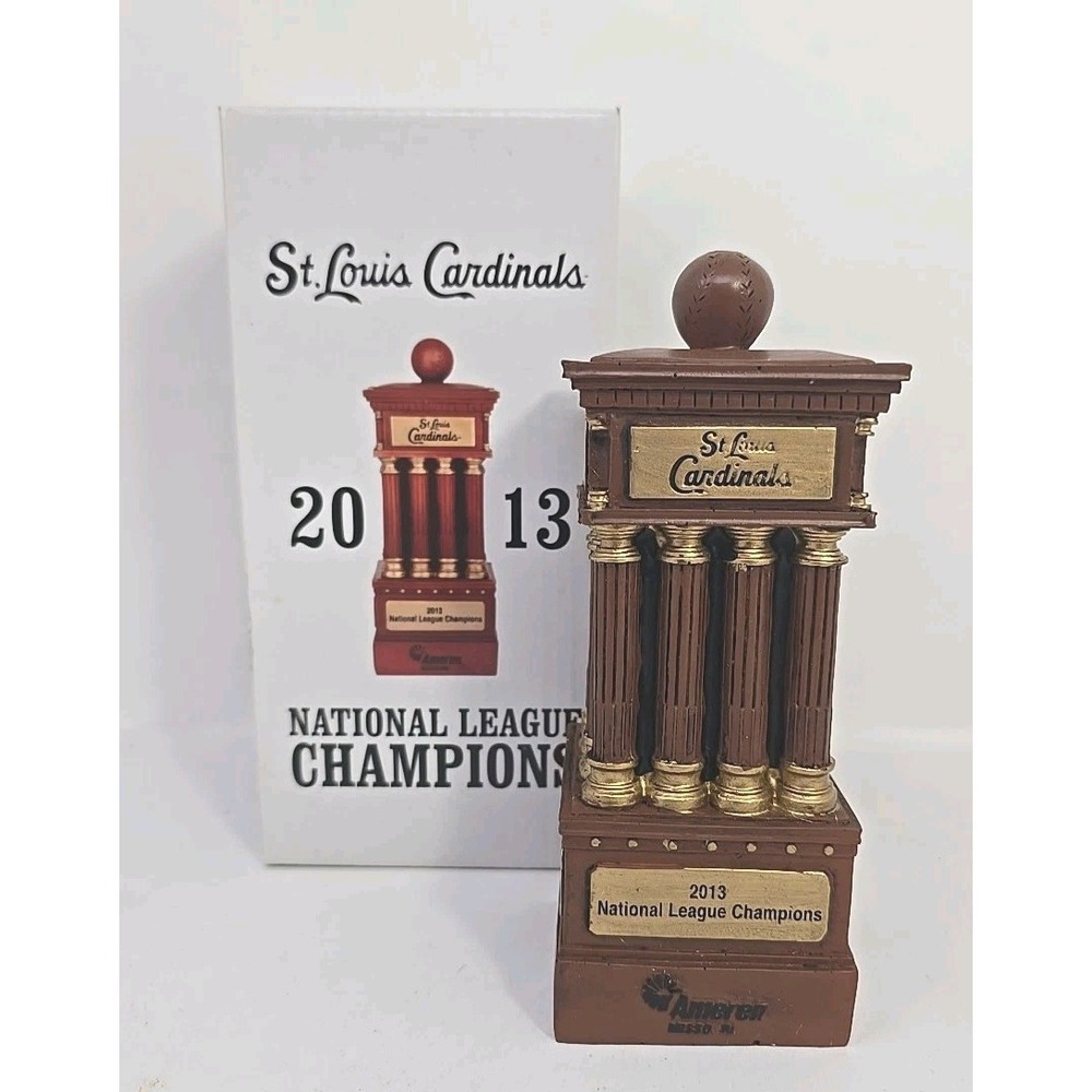 National League Champion Trophy Statue St. Louis Cardinals Giveaway 2013 U282